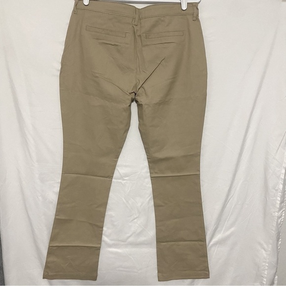 Old Navy Khaki Size 16 Plus Stretch Bootcut Girls Adjustable Waist Pant Girls - Picture 5 of 9